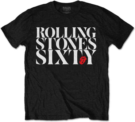 The Rolling Stones: Unisex T-Shirt/Sixty Chic (Medium)