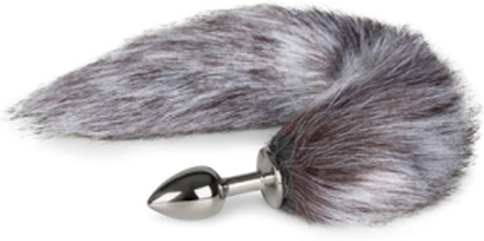 Fox Tail Plug No. 5 Silver Analplugg med svans