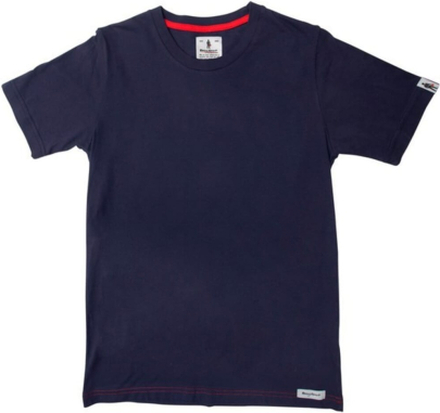 Kortærmet T-shirt til Mænd OMP Navy Mørkeblå XXL