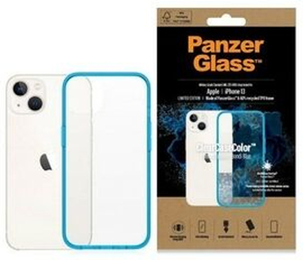 PanzerGlass ClearCase iPhone 13 6.1 Antibakteriel militærkvalitet Bondi Blue 0331
