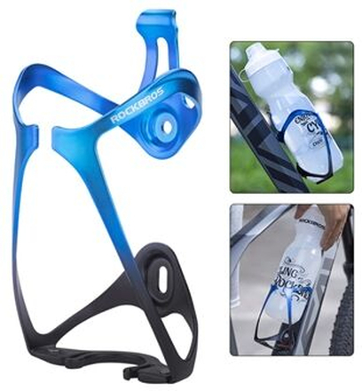 ROCKBROS W9 Ultralight Bicycle Water Bottle Cage Aluminum Alloy MTB Bike Drink Cup Holder Cycling Ke