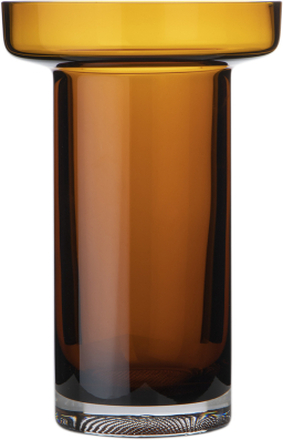 Kosta Boda - Limelight rosevase 23 cm amber