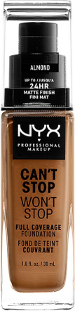 NYX Professional Makeup Can't Stop Won't Stop Foundation Almond - 30 ml