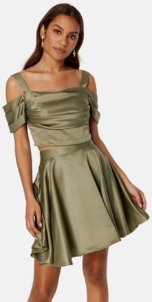 Bubbleroom Occasion Ortiza Bustier Top Olive green 34