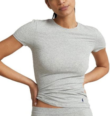 Polo Ralph Lauren Women Slim Fit T-Shirt Grå X-Large Dam