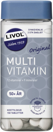 Livol Multi Vitamin Original 50+ 150 stk.