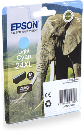 Epson Cartridge 24 XL (T2435) Licht Cyaan