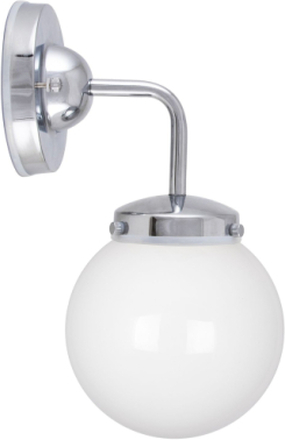 Wall Lamp Lamp Alley Ip44 Home Lighting Lamps Wall Lamps Sølv Globen Lighting*Betinget Tilbud