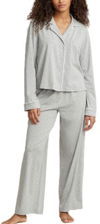 Polo Ralph Lauren Long Sleeve PJ Set Grå X-Large Dam