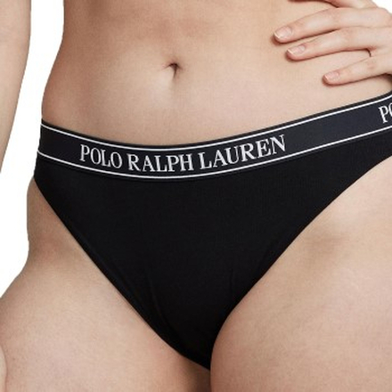 Polo Ralph Lauren Trusser Bikini Brief Sort X-Large Dame