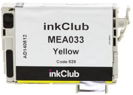 inkClub Inktcartridge geel, 665 pagina's MEA033 Replace: T1294