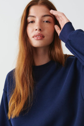 Gina Tricot - Basic sweater - Collegegensere - Blue - L - Female