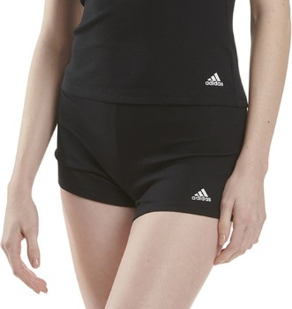 Adidas Active Flex Ribbed Boxer Shorts Schwarz Baumwolle Medium Damen
