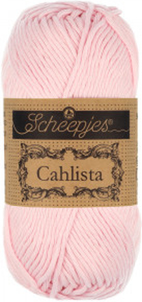 Scheepjes Cahlista Garn Unicolor 238 Powder Rosa