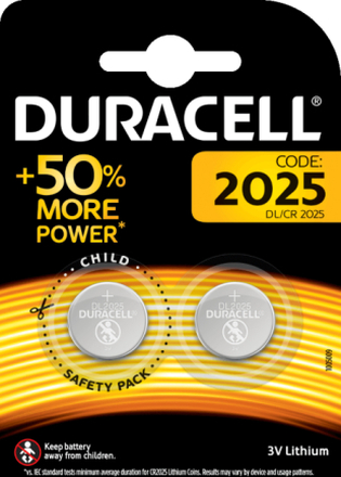Duracell CR2025 2x