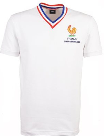 Frankrijk Retro Shirt Uit W.K. 1966