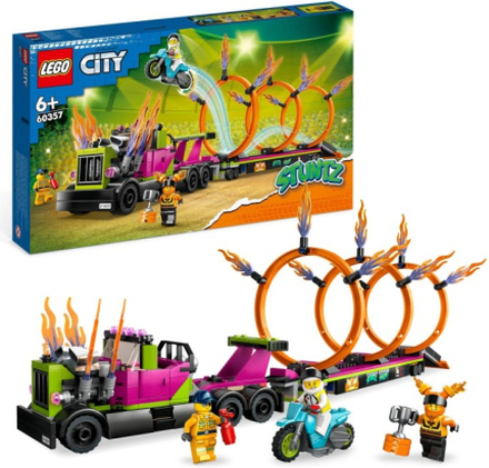 LEGO City Stuntz 60357 Stuntbil och eldringsutmaning