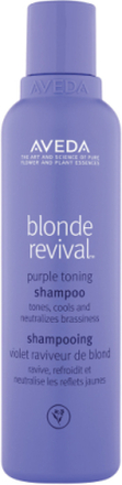 Blonde Revival Purple Toning Shampoo Beauty Women Hair Care Silver Shampoo Purple Aveda