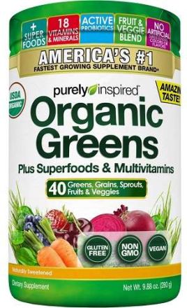 Organic Greens 203gr Naturel