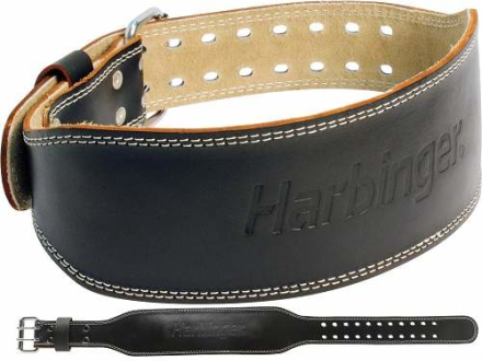 4 Inch Padded Leather Belt 1 riem Maat XL