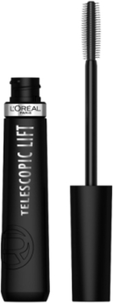 L'oréal Paris Telescopic Lift Mascara Black 9,9 Ml Mascara Sminke Svart L'Oréal Paris*Betinget Tilbud