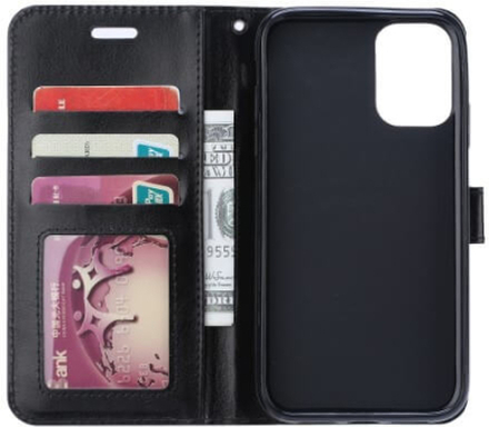 Casecentive Magnetische PU Leren Wallet case Galaxy S20 Ultra zwart
