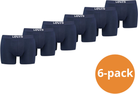 Levi's Boxershorts Heren 6-pack Solid Navy-XXL
