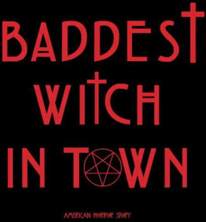 American Horror Story Baddest Witch In Town Women's Cropped Hoodie - Black - XS - Schwarz