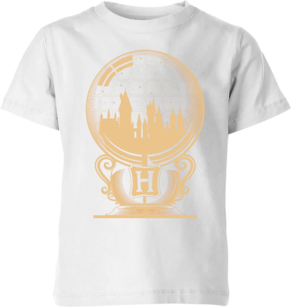 Harry Potter Hogwarts Snowglobe Kids' T-Shirt - White - 7-8 Years - White