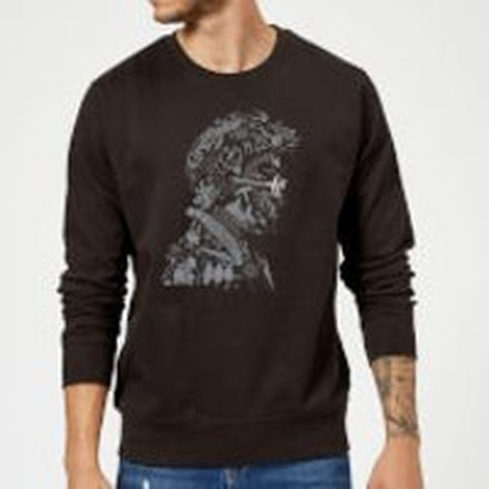 Harry Potter Harry Potter Head Sweatshirt - Black - XL