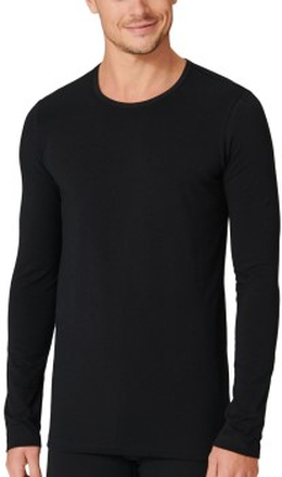 Schiesser 95-5 Organic Cotton Long Sleeve Shirt Schwarz Ökologische Baumwolle X-Large Herren