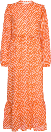 Genny Recycled Maxi Dress Dresses Summer Dresses Oransje Notes Du Nord*Betinget Tilbud