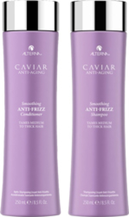 Caviar Anti-Aging Smoothing Anti-Frizz Conditioner 250ml + Smoothing Anti-Frizz Shampoo 250ml