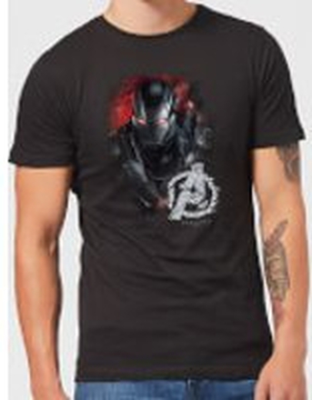 Avengers Endgame War Machine Brushed Men's T-Shirt - Black - S