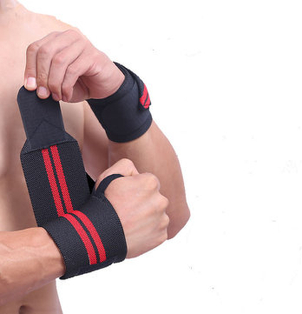 1Pcs Sports Weightlifting Wrist Support Fitness Training Wrist Bands Straps Wraps For Men