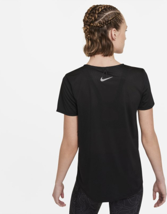 Nike Miler Run Division Women's Short-Sleeve Running Top - Black
