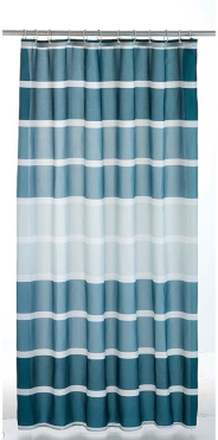 Zasłona prysznicowa Stripes Blue 180x200 cm