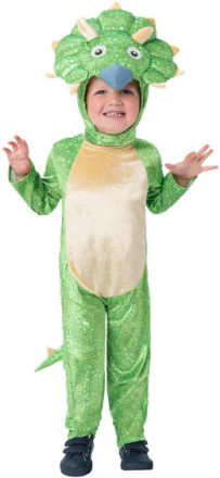 Lisensiert Gigantosaurus Grønn Dinosaur Kostyme til Barn - 4-6 ÅR