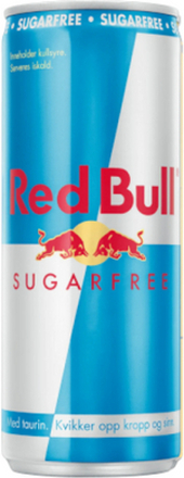 Red Bull Sugar Free 24x250 ml, Energidrikk, inkl. pant