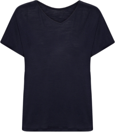 Women Drayden Reversible Ss Top Tops T-shirts & Tops Short-sleeved Navy Icebreaker
