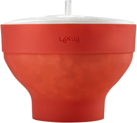 Lékué popcorn maker til mikroovn - Rød