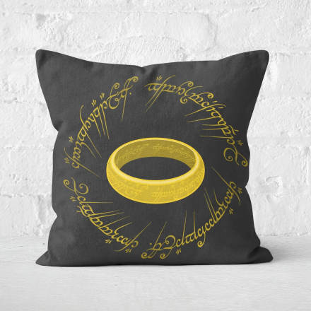 Lord Of The Rings The One Ring Square Cushion - 60x60cm - Soft Touch