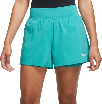 Nike Court Victory Flex Shorts Washed Teal/White