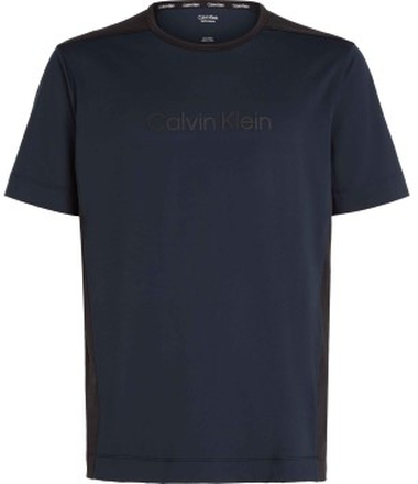 Calvin Klein Sport Logo Gym T-Shirt Svart polyester Large Herre
