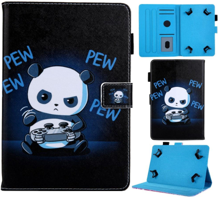 Universal Børne Cover til 9-10" Tablets - Gamer Panda