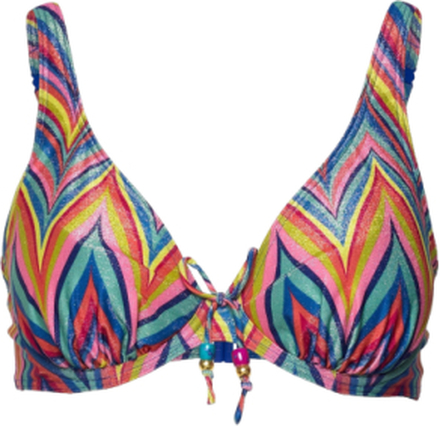 Kea Half Padded Bikini Top Swimwear Bikinis Bikini Tops Wired Bikinitops Multi/mønstret Primadonna*Betinget Tilbud