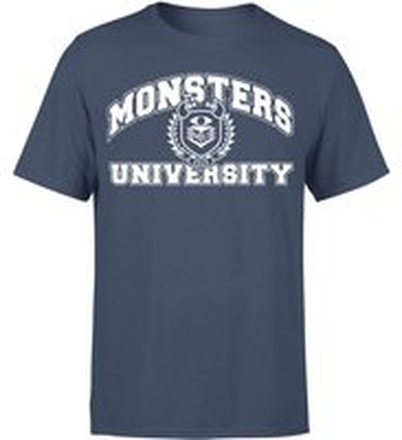 Monsters Inc. Monsters University Student Men's T-Shirt - Navy - XL - Navy