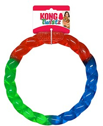 Hundleksak- Kong Twistz ring small