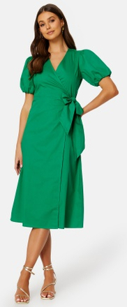 BUBBLEROOM Tova Midi Dress Green 36