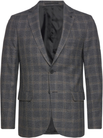 Tucker Xo Blazer Suits & Blazers Blazers Single Breasted Blazers Grå Clean Cut Copenhagen*Betinget Tilbud